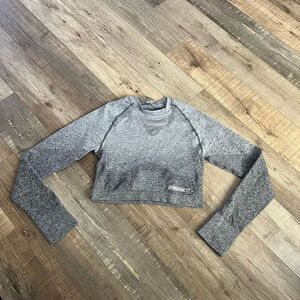 Gymshark Cropped Long Sleeve size m